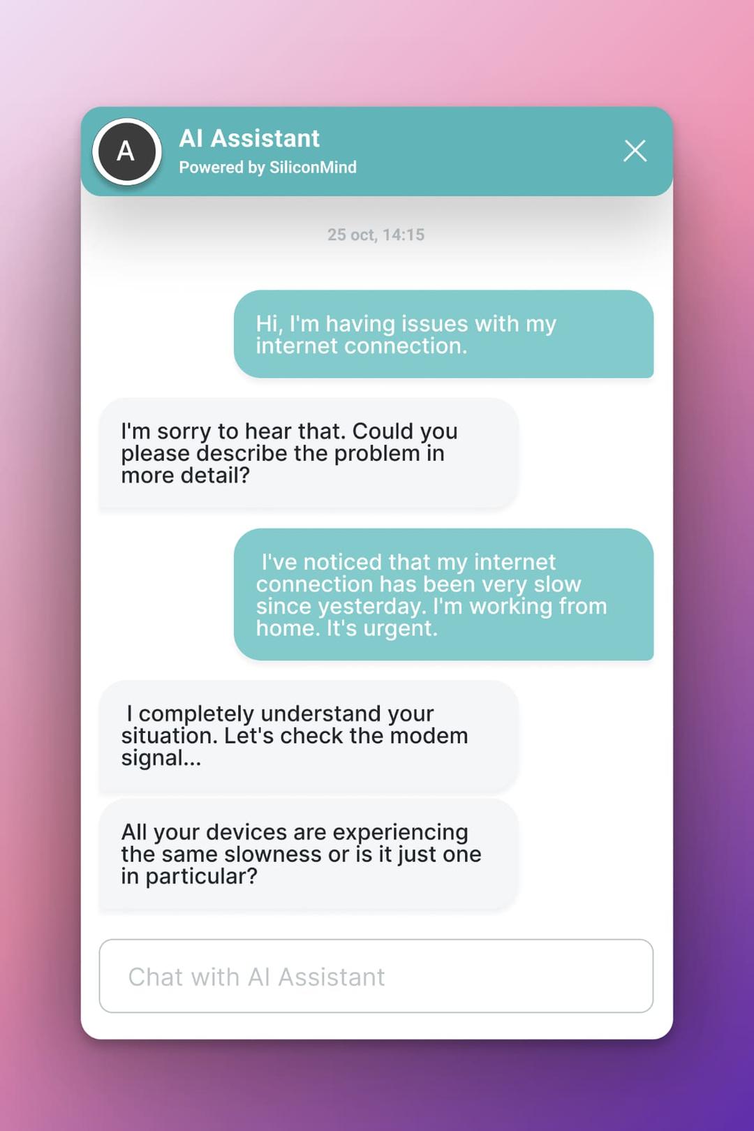 Client support bot image